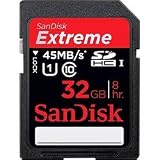 Buy SanDisk 32GB Extreme SDHC Memory Card (SDSDRX3-032G-A21) - 45MB s
