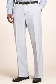 Big Tall Straight Leg Flat Front Trousers