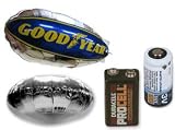 Mach Airship Accessory Bundle Incl Goodyear Blimp & Saucer Balloons, 3V & 9V Battery
