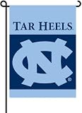 North Carolina Tar Heels - UNC 2-Sided Garden Flag Set W/ #11213 Garden Pole - NCAA