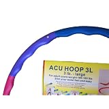 Weighted Sports Hula Hoop for Weight Loss - Acu Hoop 3L - 3 lb. large