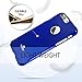GOOSPERY Pearl Jelly for Apple iPhone 7 Plus Case (2016) Slim Thin Rubber Case (Navy Blue)