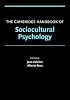 The Cambridge Handbook of Sociocultural Psychology