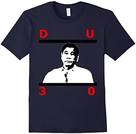 Men's Rodrigo Duterte t-shirt 2XL Navy
