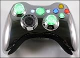 Chrome Green SE Xbox 360 5 Mode Rapid Fire with Drop Shop Button Adjustable Modded Wireless Lighted