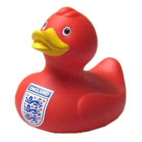 England Bath Time Duck - Red