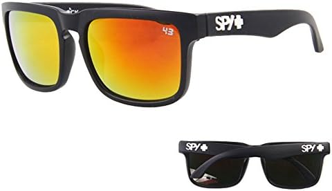 Personalized Retro Anti-reflective Uv Protection Sunglasses (Black Frame / Yellow Lens) Sp1#10