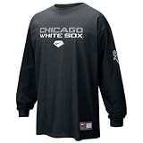 Nike Chicago White Sox Black Practice Long Sleeve T-shirt