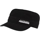 New Era Pittsburgh Penguins Ladies Black Military Adjustable Hat