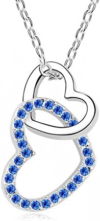 FirstWenInternational style Austria style Crystal Necklace -- ECG heartSk-5684