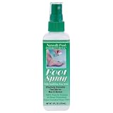 Naturally Fresh Deodorant Crystal Foot Spray- 12 Pk