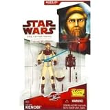 Star Wars Clone Wars Animated Action Figure Obi-Wan Kenobi In Space Suit