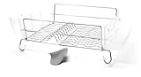OXO Good Grips Folding Stainless-Steel Dish Rack