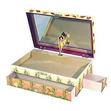 Falling Leaves Musical Jewelry Box by Enchantmints