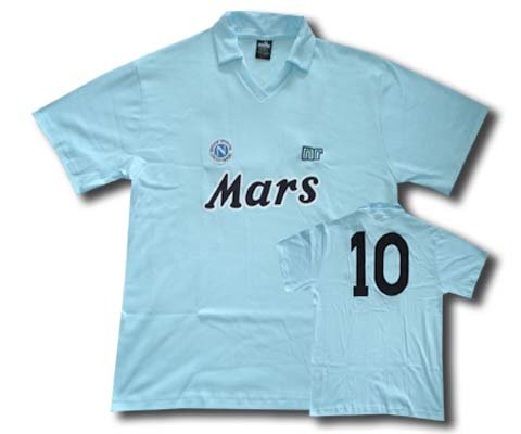 Mars Napoli shirt Maradona Mars Napoli shirt Maradona