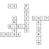 66 Bible Criss Cross Puzzles (Bible Puzzles) ~ Chip Helgrin