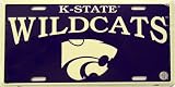 lp - 805 Kansas State K - State Wildcats College License Plate - 2604