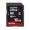 SanDisk Secure Digital, SD Speicherkarte SDHC Ultra 16GB (original Handelsverpackung)