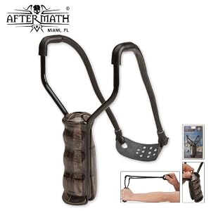Aftermath Kavia Sport Tactical Slingshot! Includes a Set of 30-count 3/8\” Bbs.