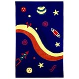 IMAGE OF St. Croix Trading Space Explorer Home Area Rug, Navy