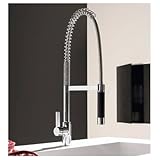 BATHTECH Contemporary Chrome Kitchen Sink Faucet (Magic-Flow, Model 9600-35)
