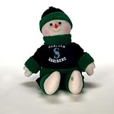 22" MLB Seattle Mariners Plush Snowman Snowflake Friend Christmas Figure