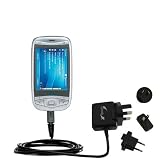 International Wall / AC Charger for the Qtek 9100 - Gomadic Brand w/ TipExchange Technology