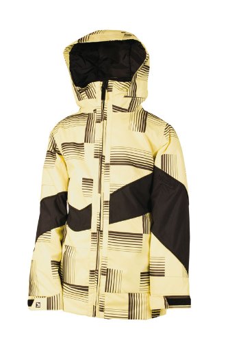 Nitro Snowboards Kinder Funktionsjacke DIAMOND, yellow matrix / black, XL, 1111-872757 Preisvergleich