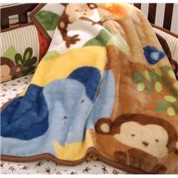 Kids Line Jungle 123 Musical Mobile, Brown