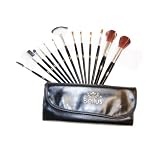 Bellus 13 Piece Makeup Brush Set and Case