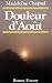 Books : Douleur d'août
