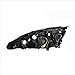 SPPC Projector Headlights Black Assembly Set (CCFL Halo) For Acura RSX - (Pair) Driver Left and Passenger Right Side Replacement Headlamp