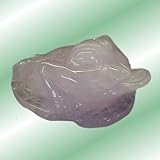 Money Frog Gemstone Rose Quartz Feng Shui Home Decor