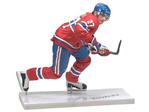 Childrens Toyshop  Toys : McFarlane Toys NHL Sports Picks Series 19 Action Figure Alexei Kovalev (Montreal Canadiens)