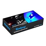 Handycop® LED Innenraumbeleuchtung für VW Golf IV 4 - Set 10 Stück - Farbe: Blau - Check Widerstand - Komplett