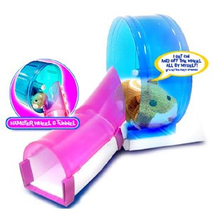 Zhu Zhu Pets Add On Hamster Wheel