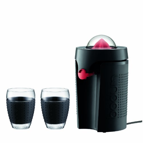 Bodum Bistro Electric Two Speed Citrus Juicer, Black