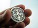 Silver Tone Saint Benedict of Nursia Pocket Prayer Token Medal, 1 1/8 Inch by WJH