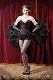 What Katie Did' Cabaret Plum Glitter Sophia Corset