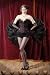  : What Katie Did' Cabaret Plum Glitter Sophia Corset