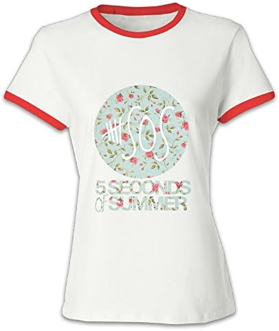 T Shirt For Women 5 Seconds Of Summer Sounds Live Feels Live Tour 2016 Fan Logo