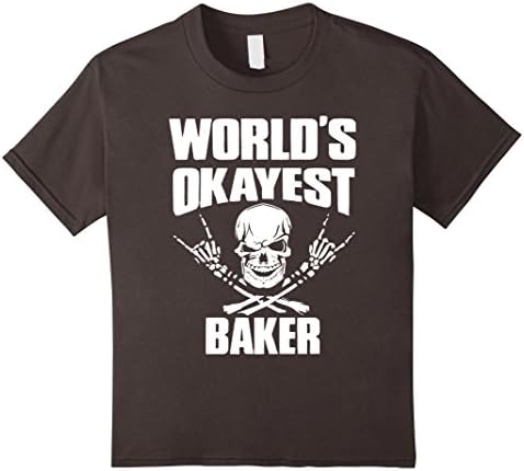Kids Bakers Shirt - Baker Shirts 12 Asphalt