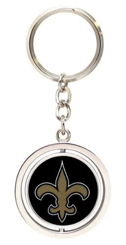 New Orleans Saints - NFL Spinning Logo Keychain