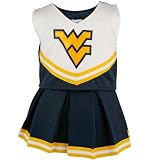 West Virginia Mountaineers Navy Blue Infant 2-Piece Cheerleader Dress