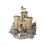 Plastoy - 59002 - Coffret- Le Château Fort Complet ( Avec 1 Dragon Rouge Gratuit )