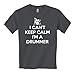 I Can't Keep Calm I'm A Drummer- Swift PIgeon Apparel Mens T-Shirt