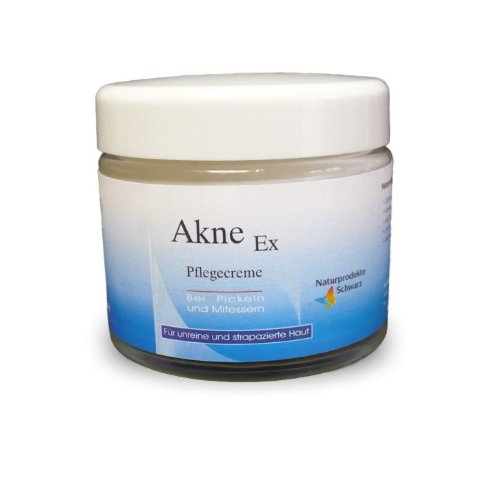 Naturprodukte Schwarz – Akne Ex Creme – Zur Gesichtspflege & Körperpflege, 100ml