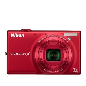 COOLPIX S6100 Red