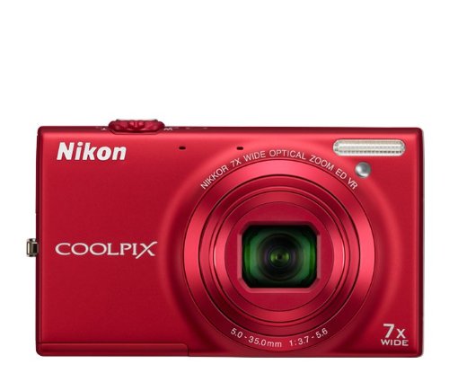 Nikon COOLPIX S6100 16 MP Digital Camera  7x 