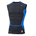 NIKE Tank Herren, schwarz/blau, S
